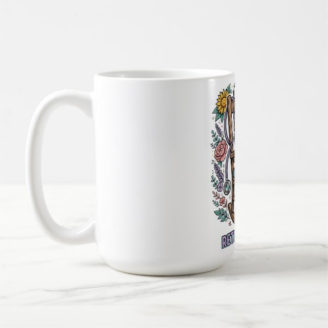Tasse de chaise à bascule d'infirmière retraitée (Gauche)