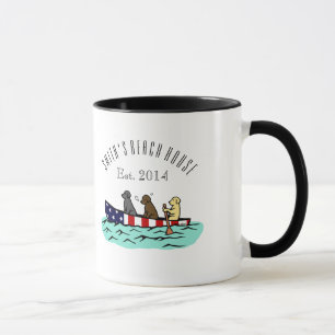 Tasse de Chambre de plage de Labrador de