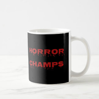 Tasse de champion d'horreur