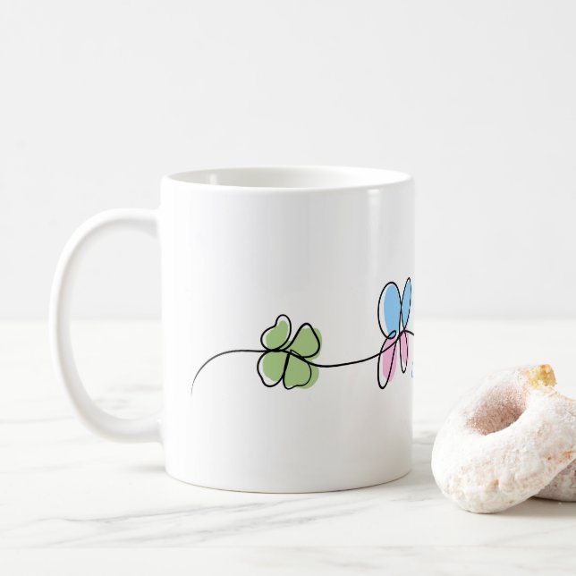 tasse de chance (l'amour est le café) (Avec donut)