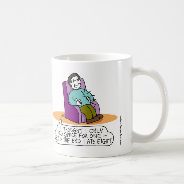 Tasse de Channukah - le miracle des beignets (Droite)