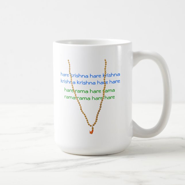 Tasse de chapelet de Krishna Mala de lièvres (Droite)