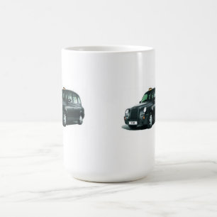 Tasse de chariot de Hackney de taxi