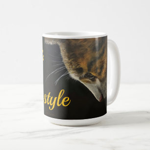 Tasse de chat catitude c'est un style de vie