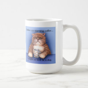 Tasse de chat de café