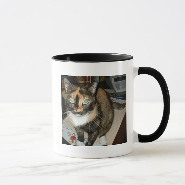 Tasse de chat de calicot (Droite)