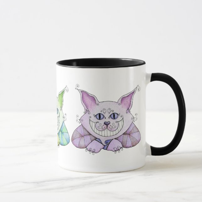 Tasse de chat de Cheshire (Droite)