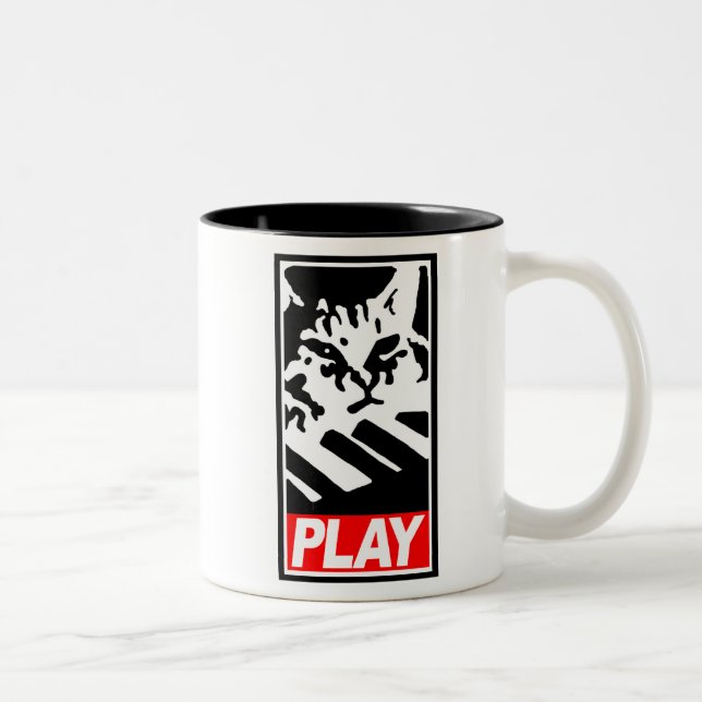 Tasse de chat de clavier de jeu (Droit)