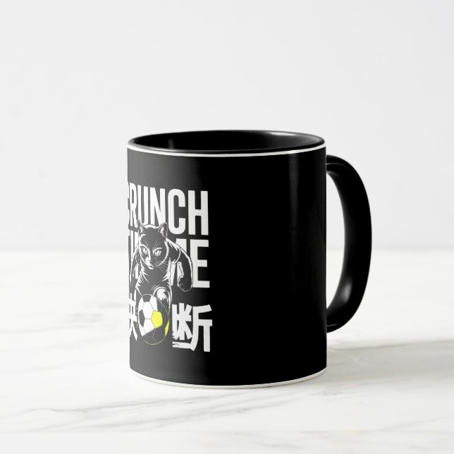 Tasse de chat de foot Temps Fort Cruel (Devant droit)