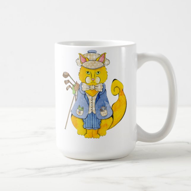Tasse de chat de golfeur (Droite)