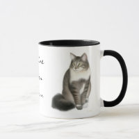 Tasse de chat de maman de ragondin du Maine