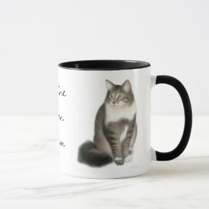 Tasse de chat de maman de ragondin du Maine