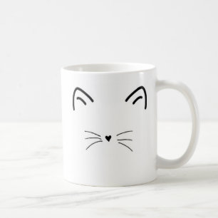 Tasse de chat de meow-nificent - gauchère