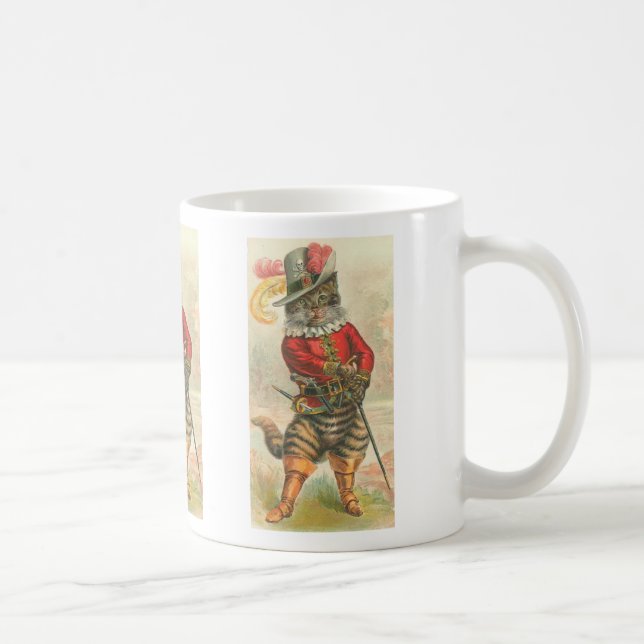 Tasse de chat de mousquetaire (Droite)