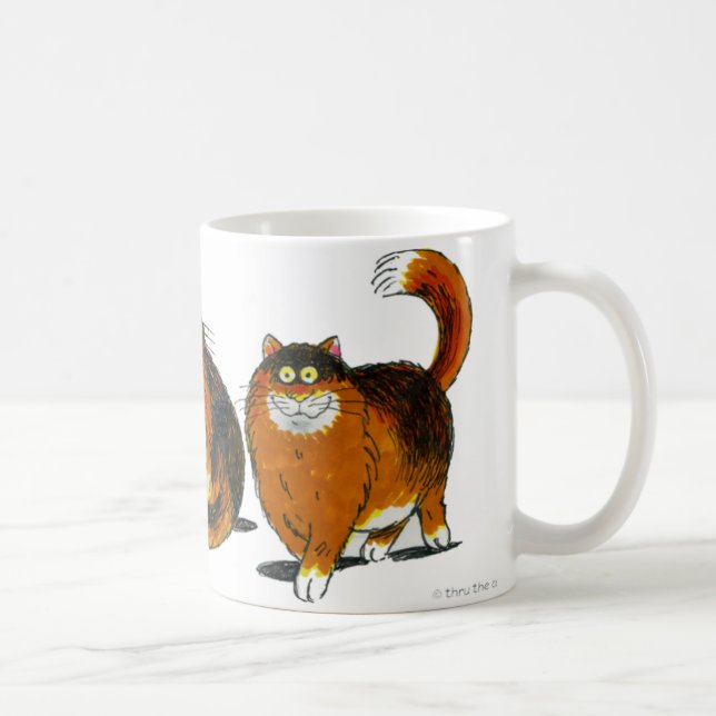 Tasse de chat de "Sam" (Droite)