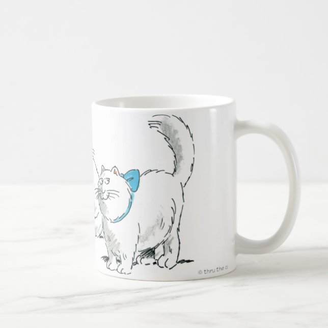 Tasse de chat de "Sheba" (Droite)