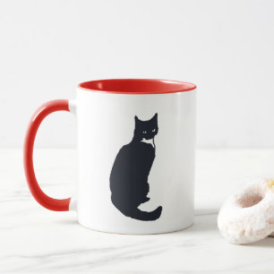 Tasse de chat de smoking
