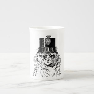 Tasse de chat de Steampunk, Kitty dans le