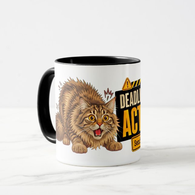 Tasse de chat en mode échéance activée - Gif de ca (Devant gauche)