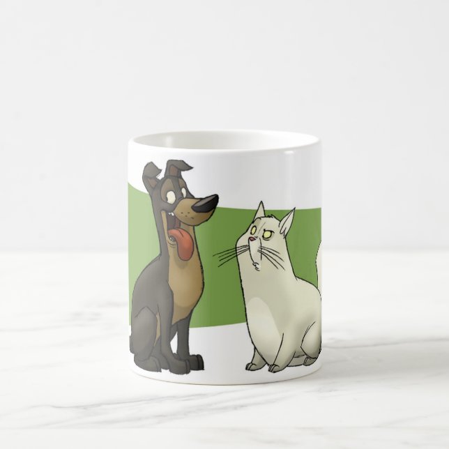 Tasse de chat et de chien (Centre)