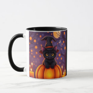 Tasse de chat mignon d'Halloween – Édition Limitée