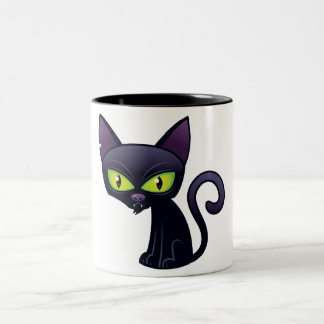 Tasse de chat noir