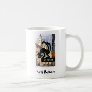 Tasse de chat noir