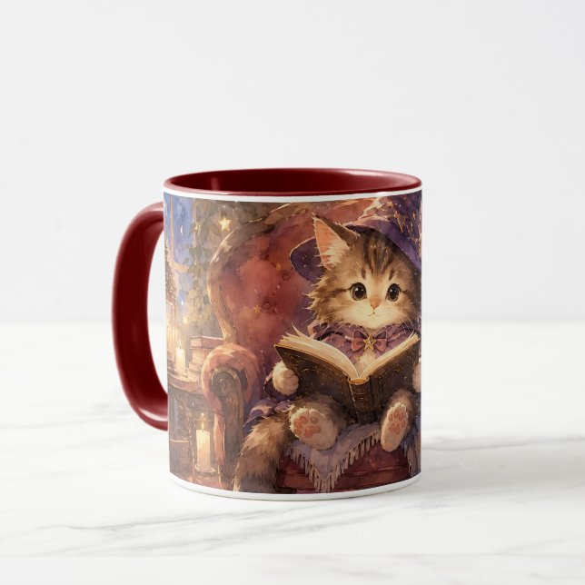 Tasse de chaton sorcier pour l'heure de l'histoire (Devant gauche)