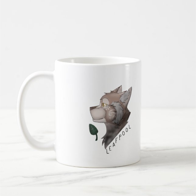 Tasse de chats de guerrier de Leafpool (Gauche)