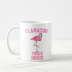 Tasse de chauffeur de camion Flamazing