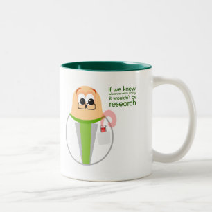 Tasse de chercheur de laboratoire de la Science