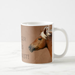 Tasse de cheval de Haflinger