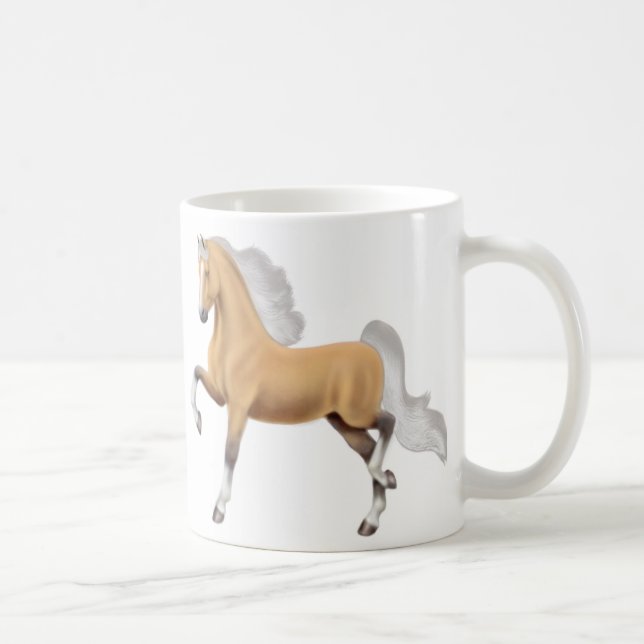 Tasse de cheval de Saddlebred d'Américain de (Droite)
