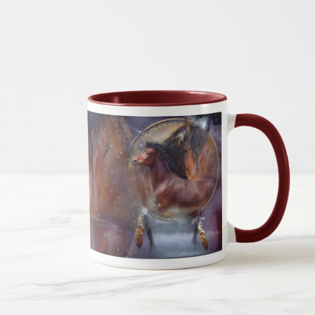 Tasse de chevaux d'esprit (Droite)