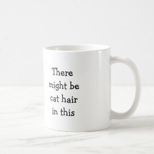 Tasse de cheveux de chat - cadeau de personne de