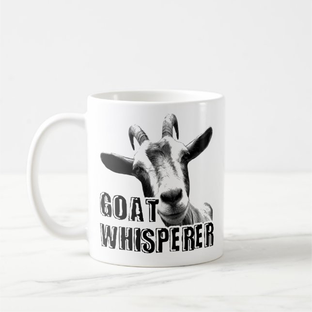 Tasse de chèvre - tasse de café de Whisperer de (Gauche)