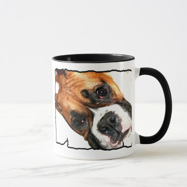 Tasse de chien de boxeur (Droite)