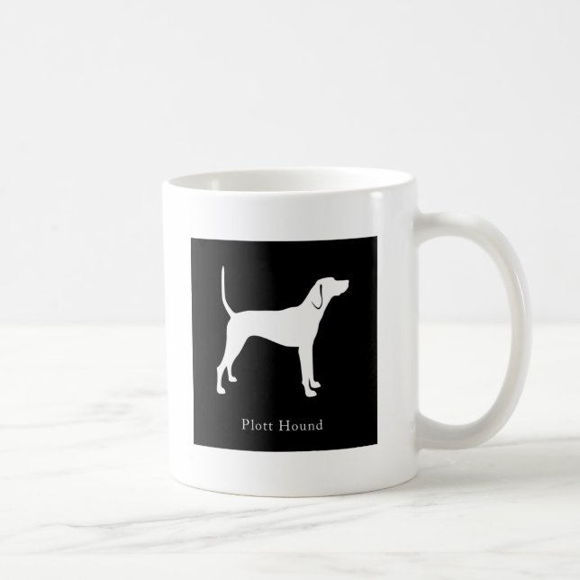Tasse de chien de Plott (noir) (Droite)