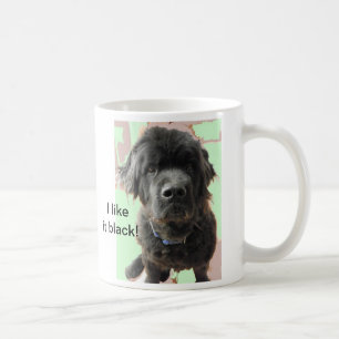 Tasse de chien de Terre-Neuve,