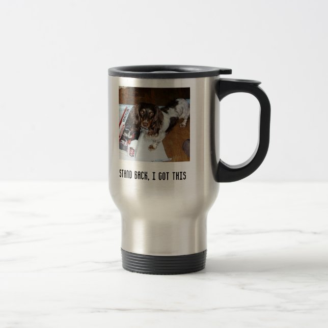 Tasse de chien de Wienie (Droit)