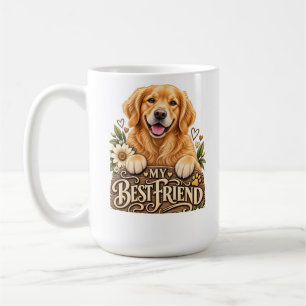 Tasse de chien Golden Retriever