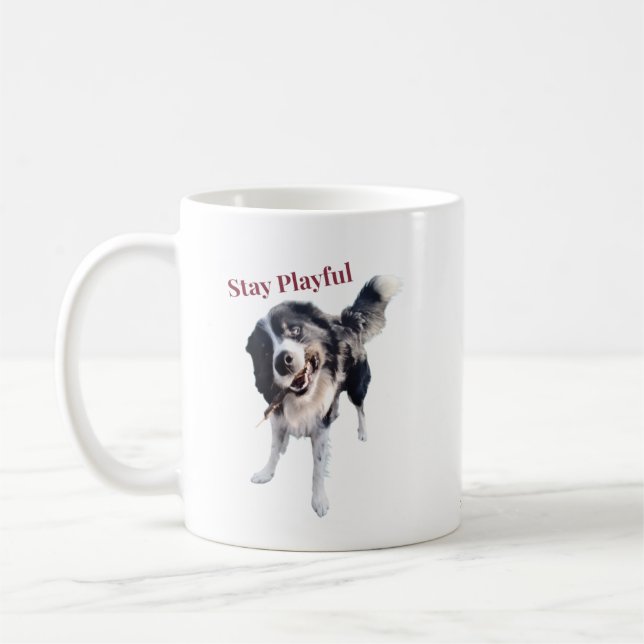 Tasse de chien joueur (Gauche)