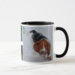 Tasse de chiens de basset