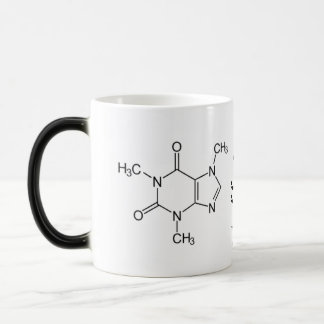 Tasse de chimie de caféine
