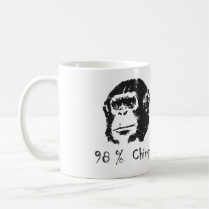 Tasse de chimpanzé de 98 pour cent