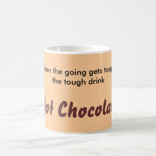 Tasse "de chocolat chaud de boissons"
