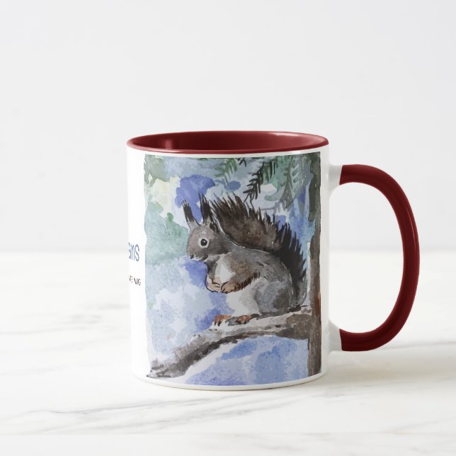 Tasse de chocolat chaud écureuil (Droite)