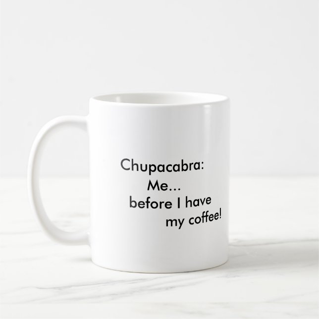 Tasse de Chupracabra (Gauche)