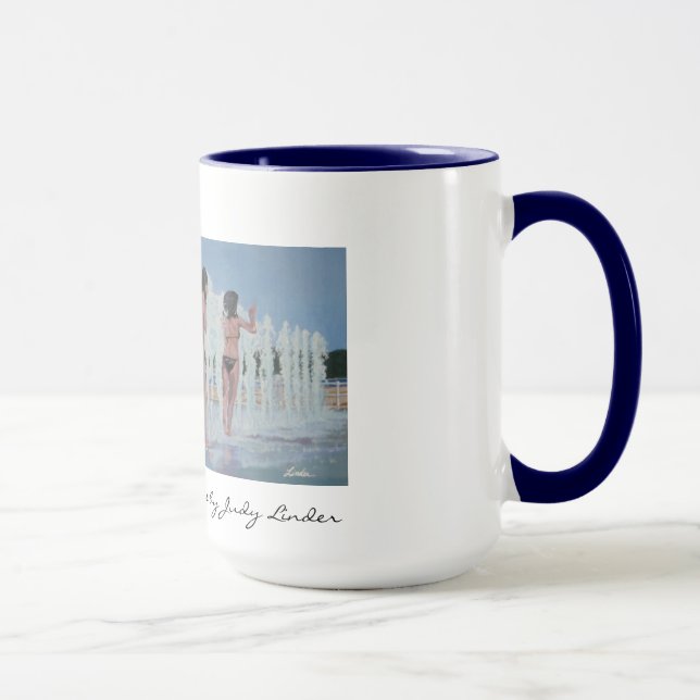 Tasse de cinq amis de fontaine (Droite)