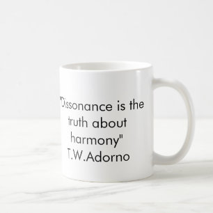 Tasse de citation d'Adorno